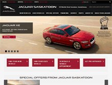 Tablet Screenshot of jaguarsaskatoon.com